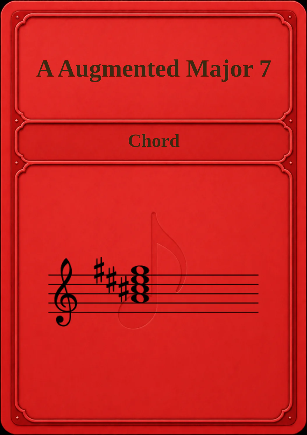 A Augmented Major 7