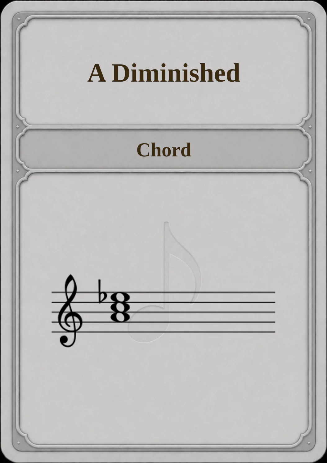 A Diminished