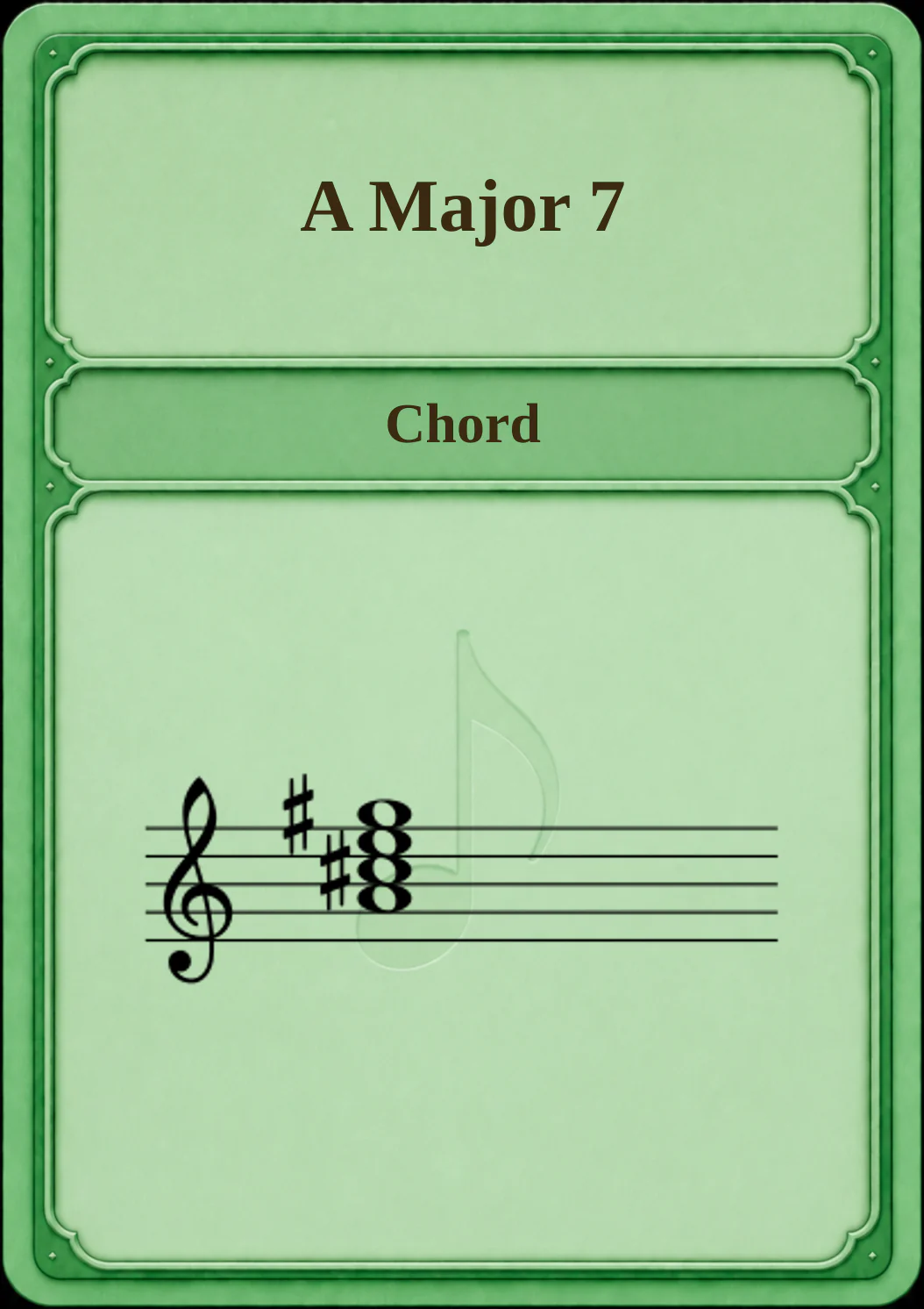 A Major 7