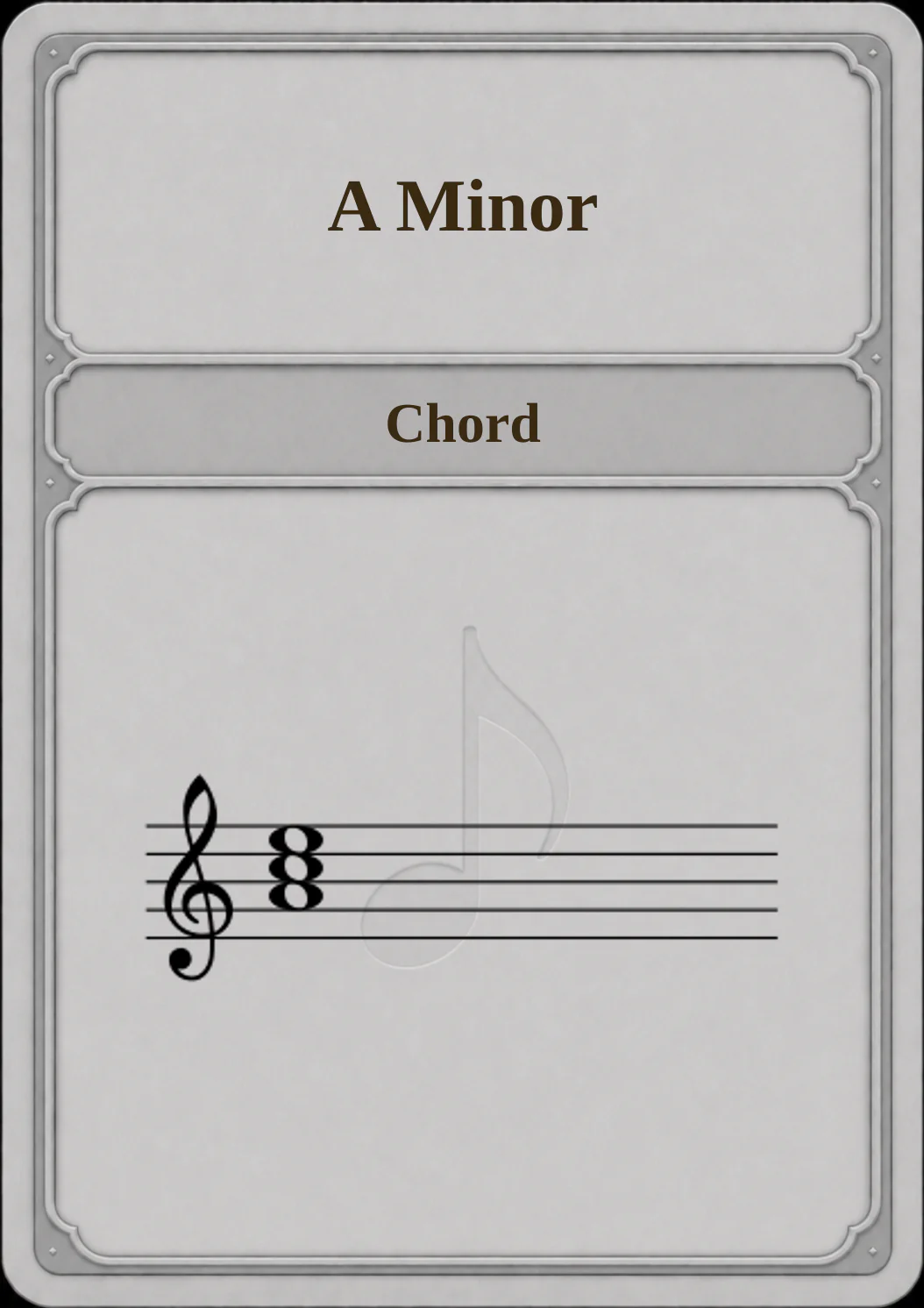 A Minor