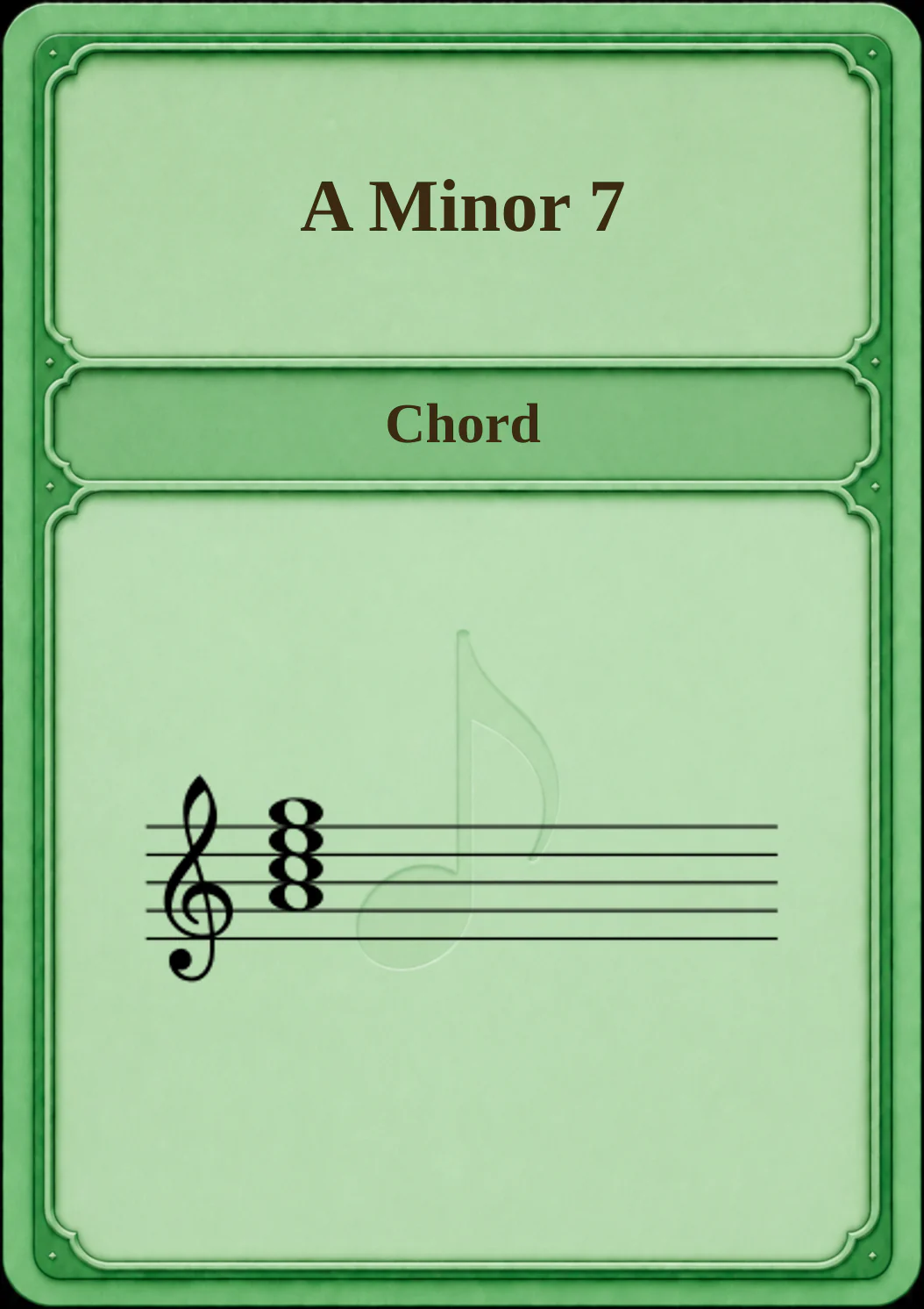 A Minor 7