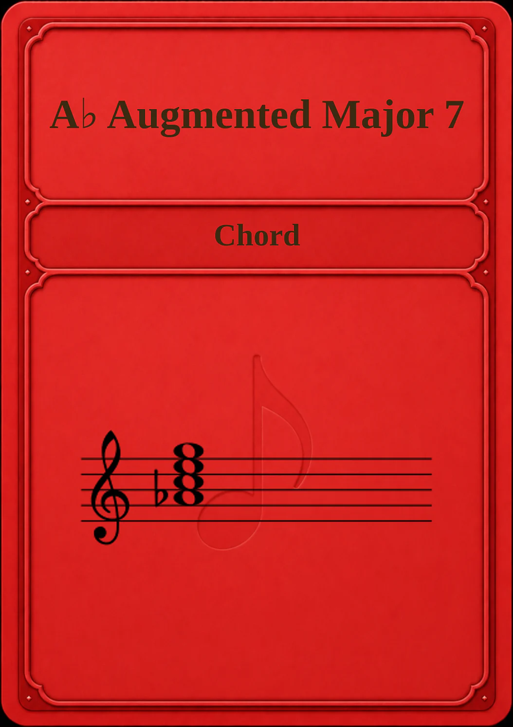 A♭ Augmented Major 7