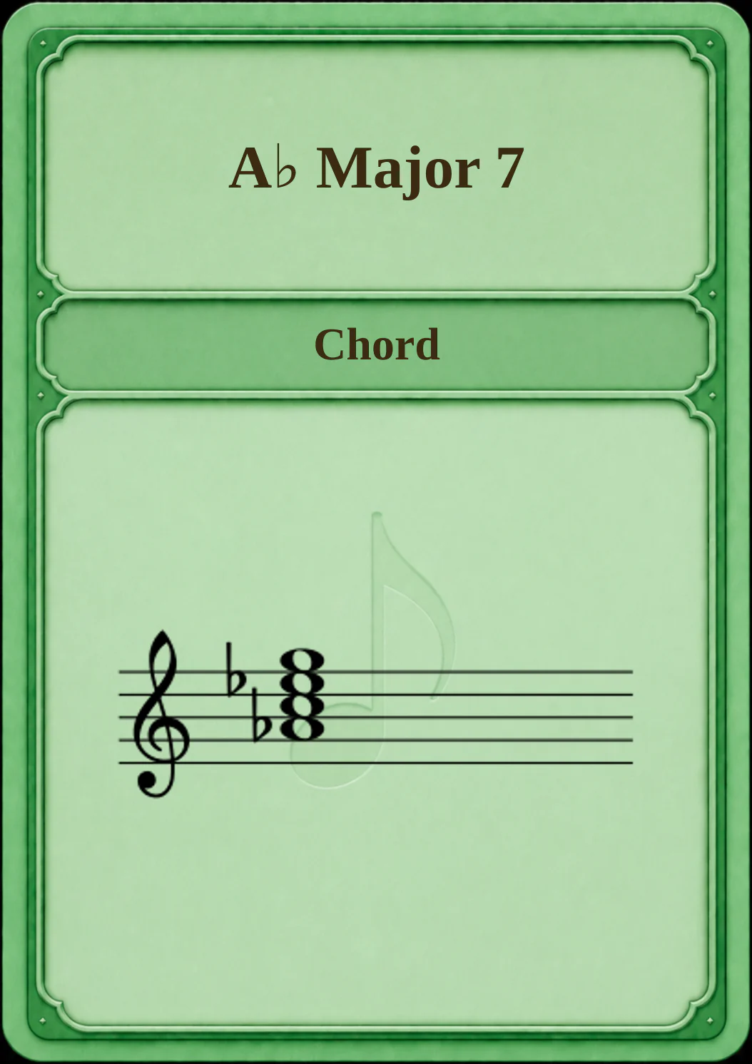 A♭ Major 7
