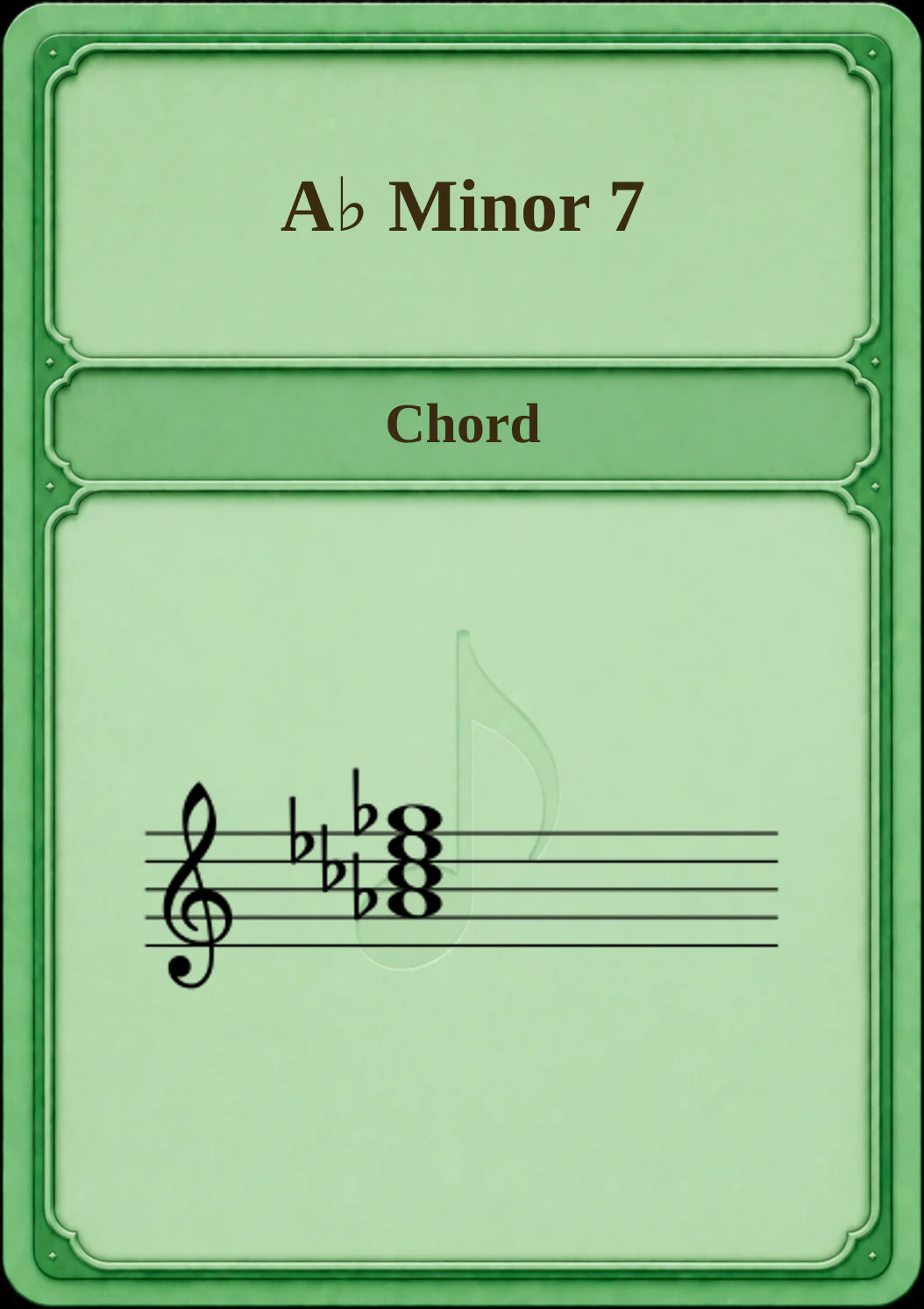 A♭ Minor 7