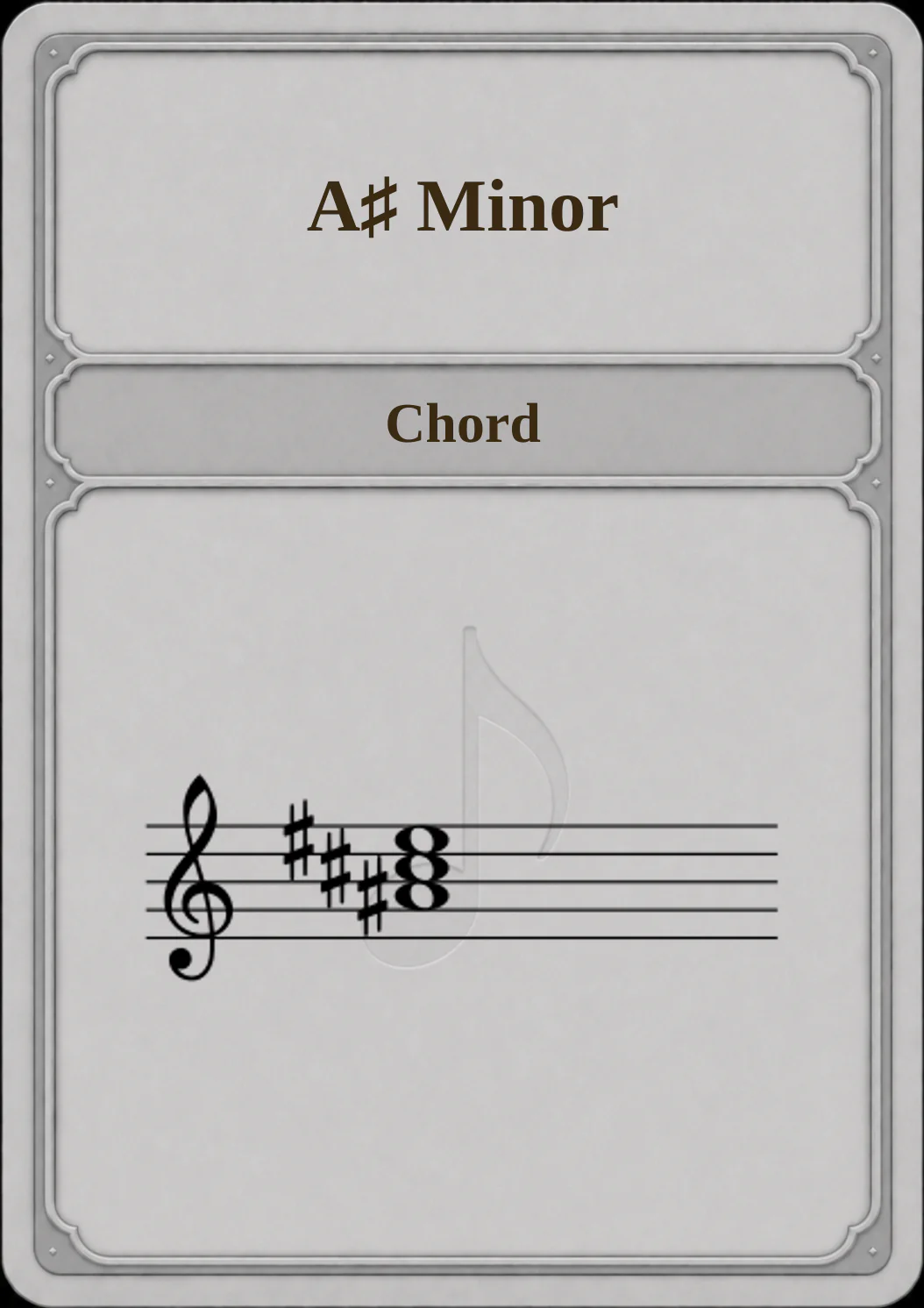 A♯ Minor