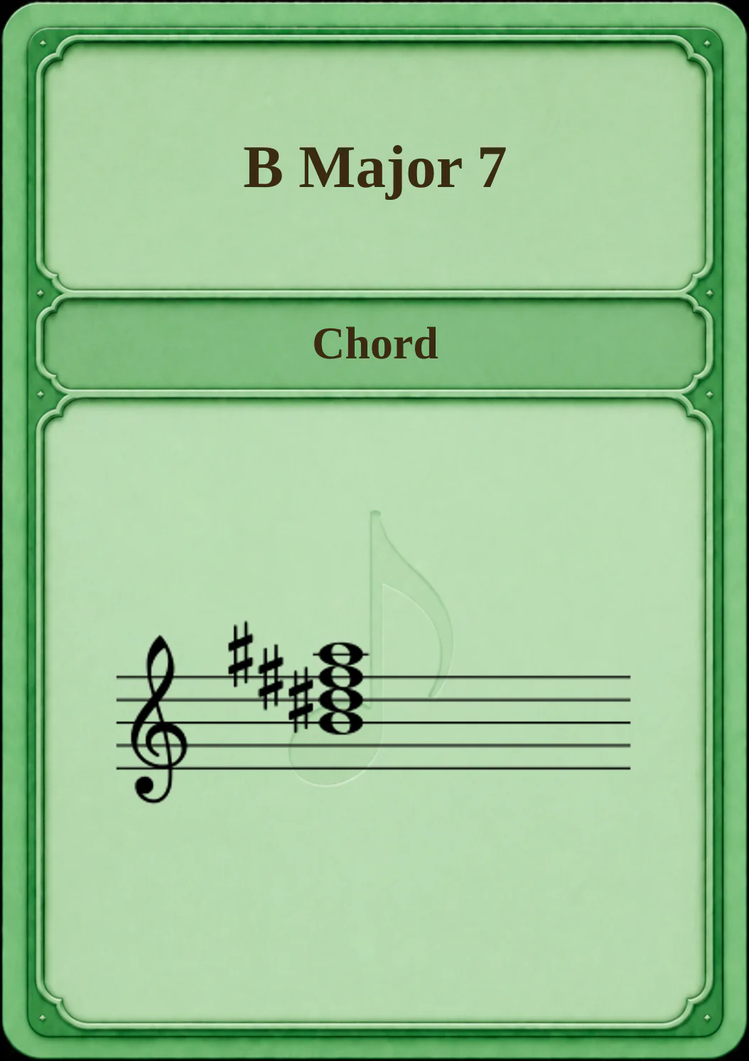 B Major 7