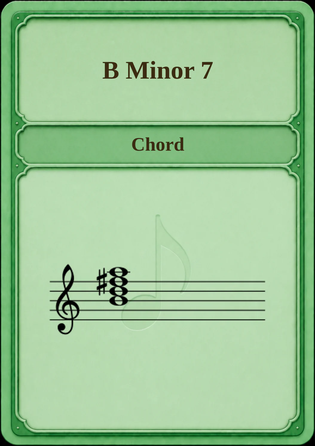 B Minor 7