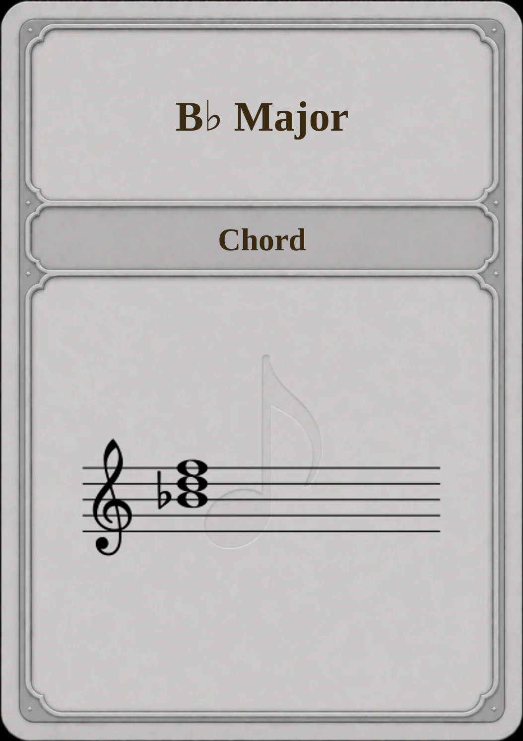 B♭ Major