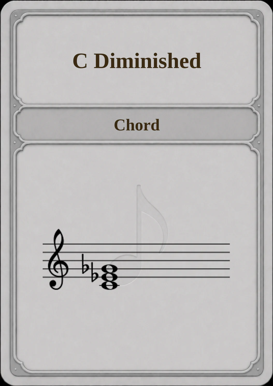 C Diminished