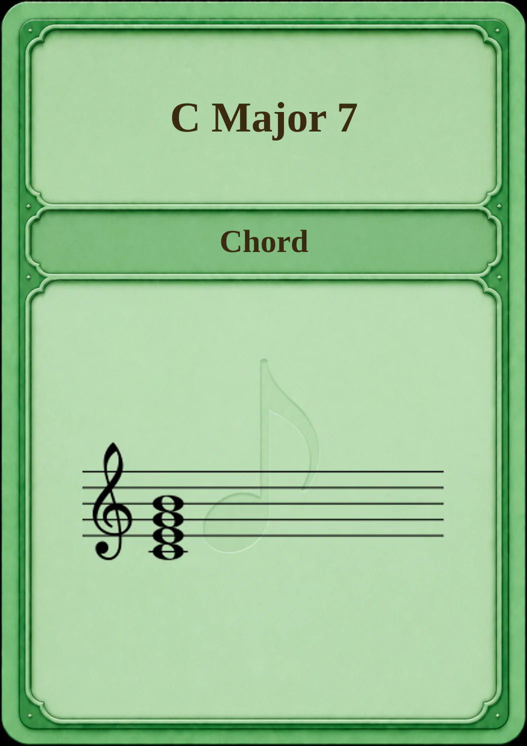 C Major 7