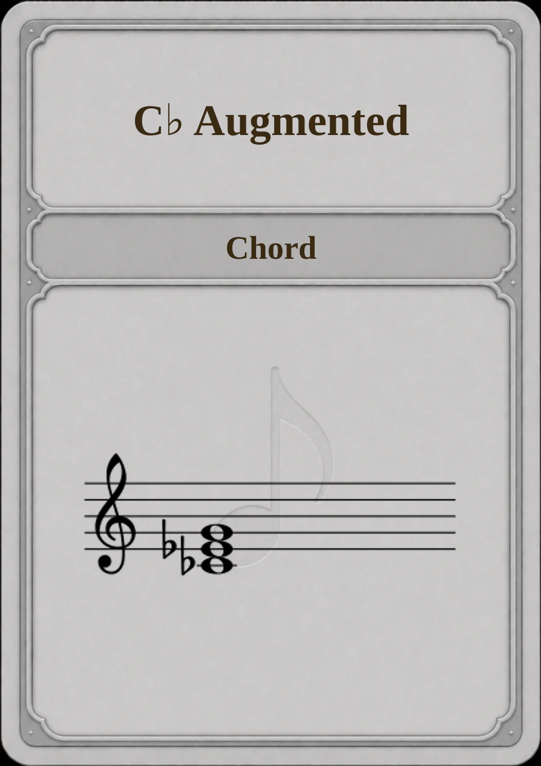C♭ Augmented