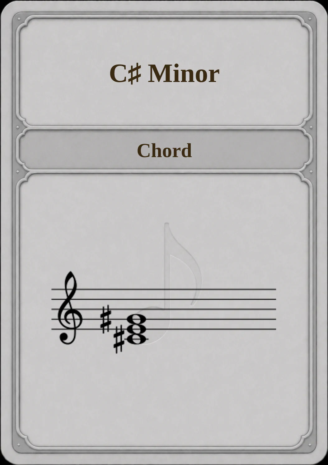 C♯ Minor