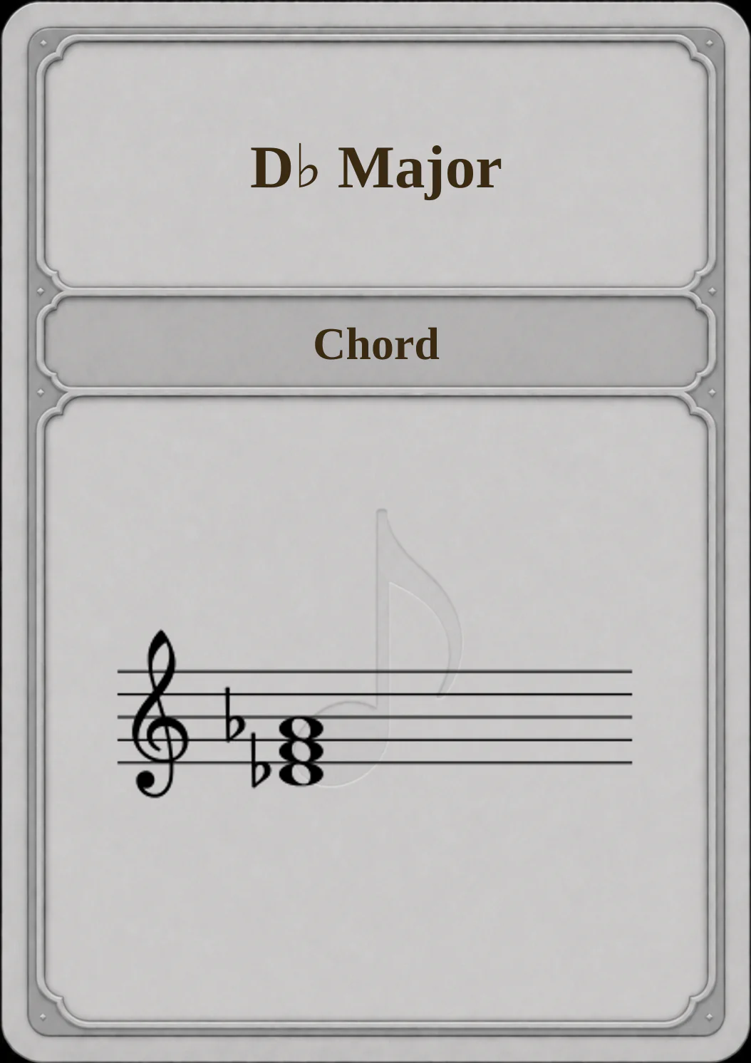 D♭ Major