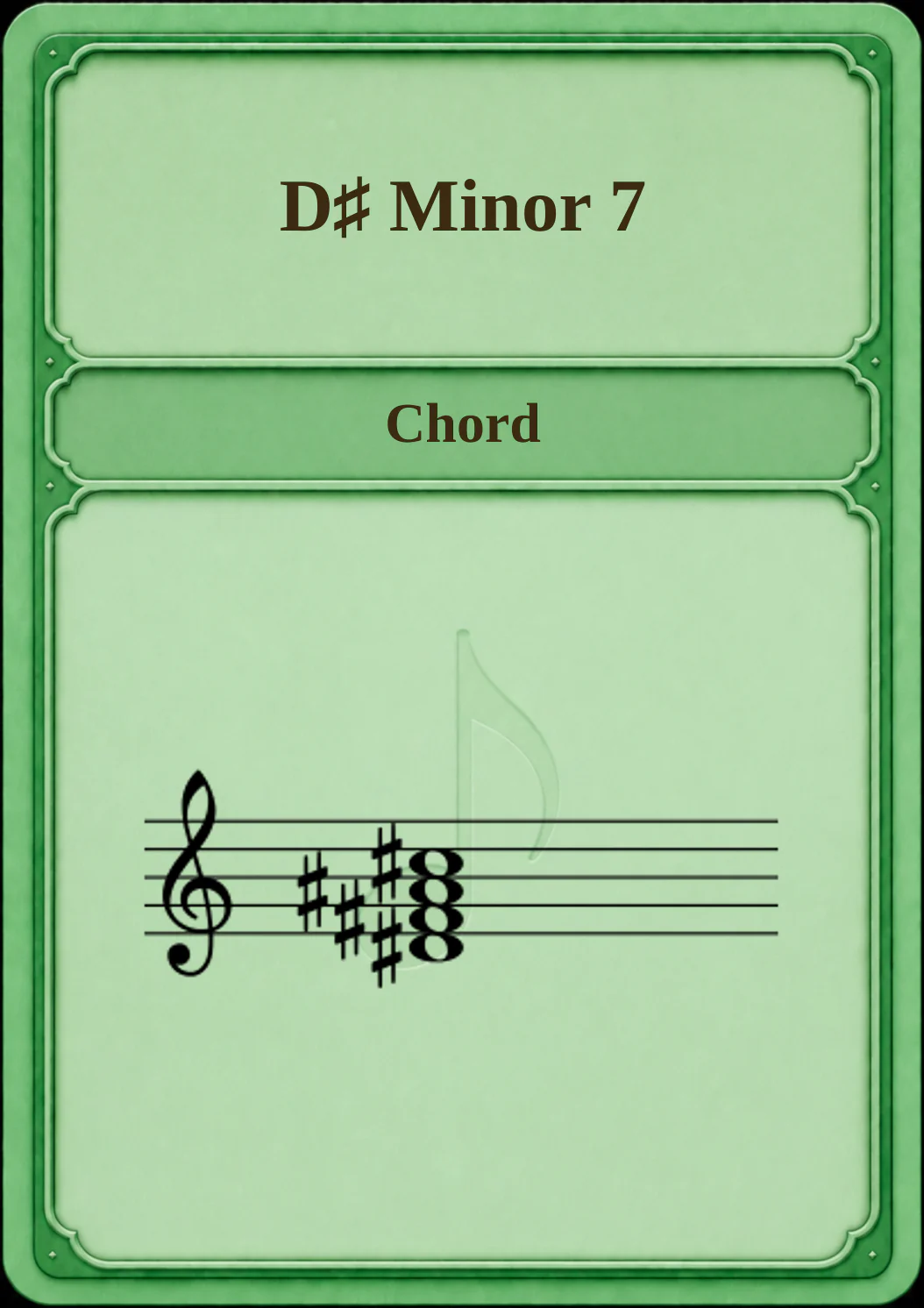 D♯ Minor 7