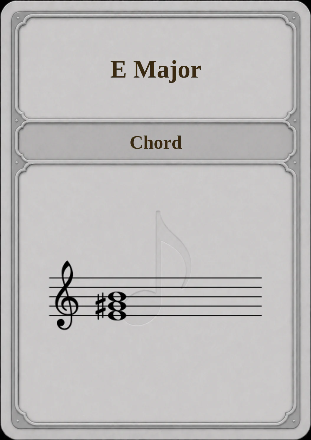 E Major