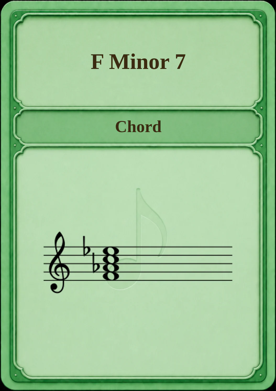 F Minor 7