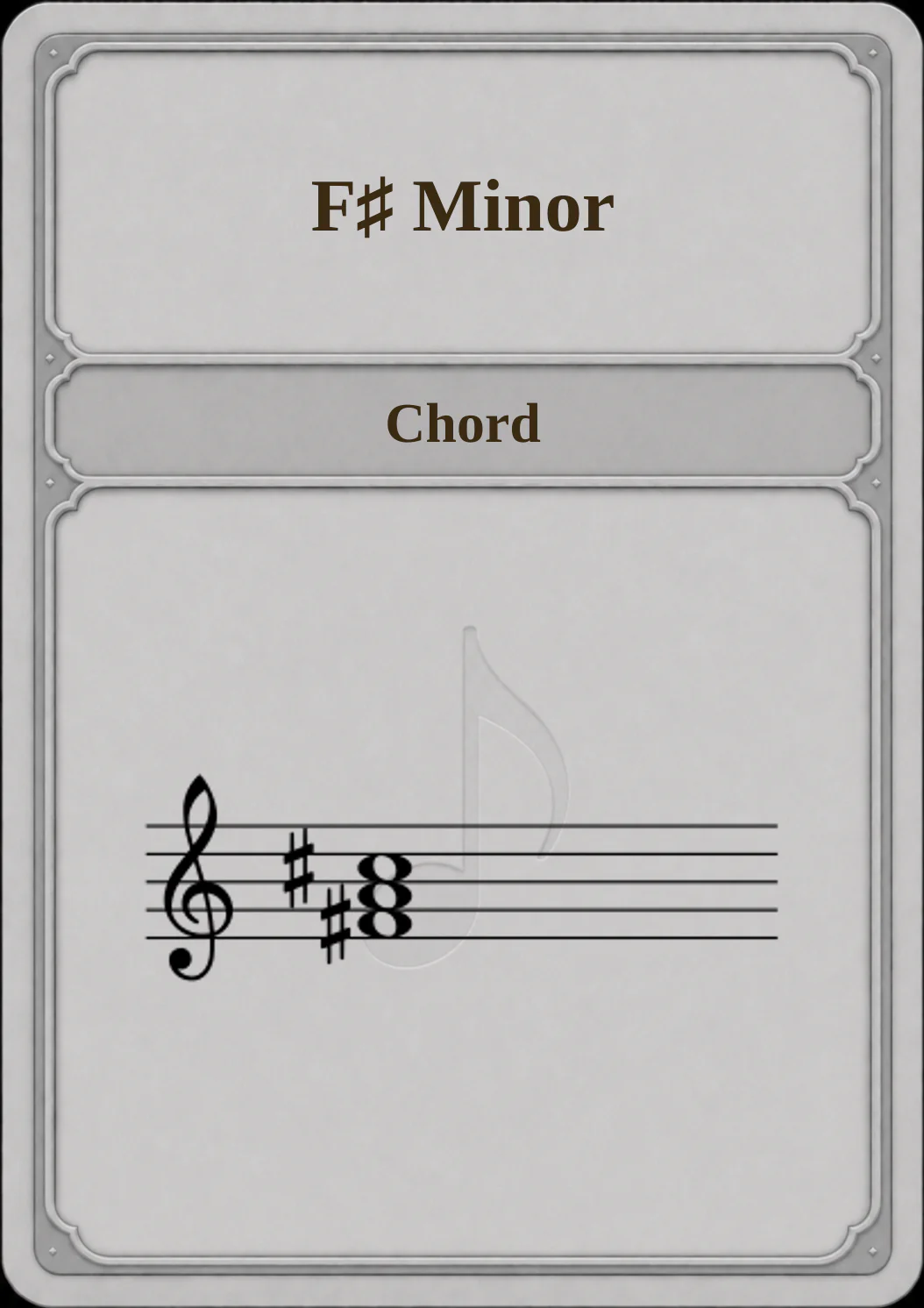 F♯ Minor
