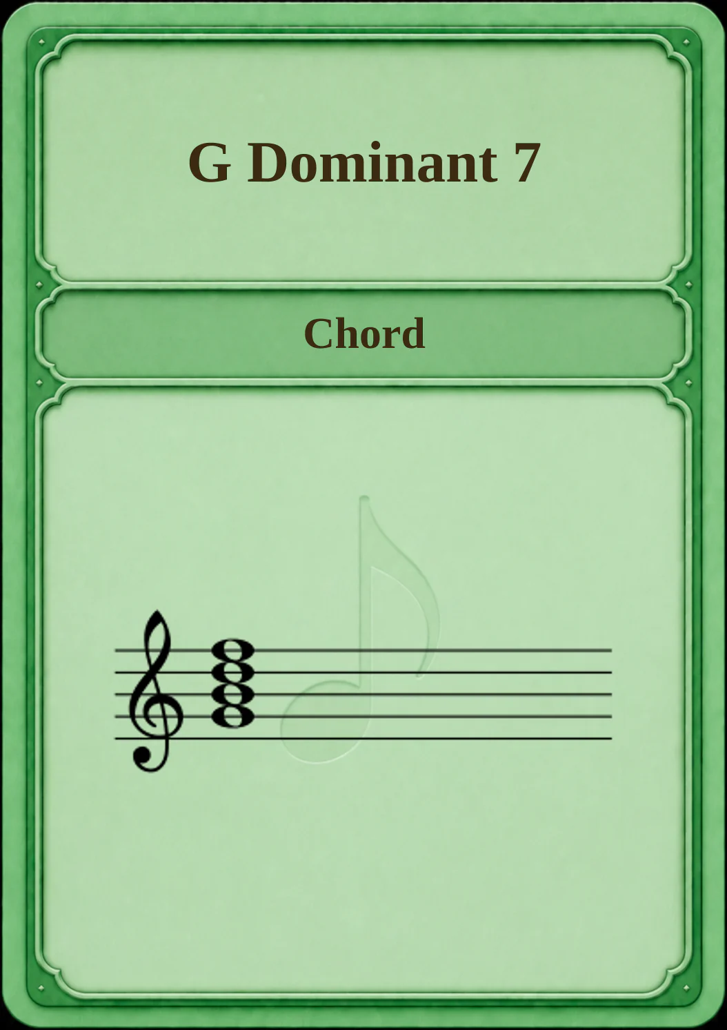 G Dominant 7