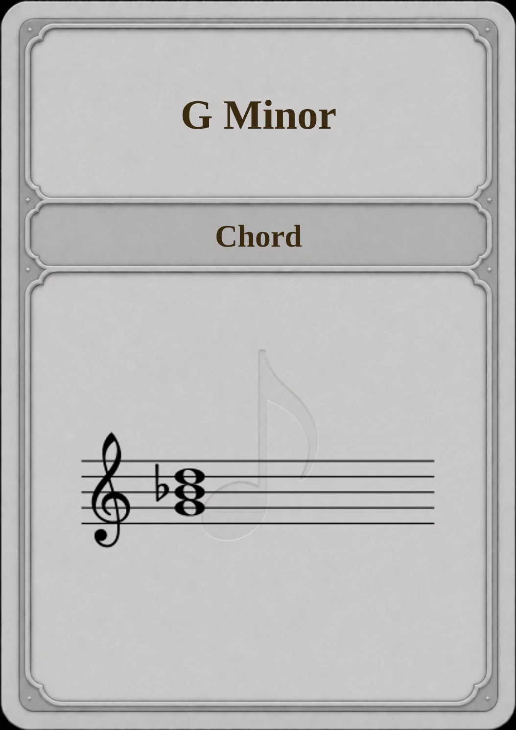 G Minor