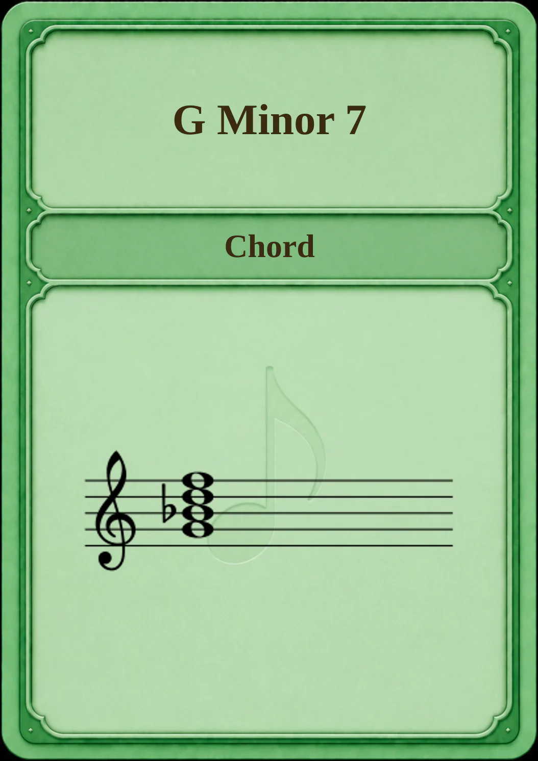 G Minor 7
