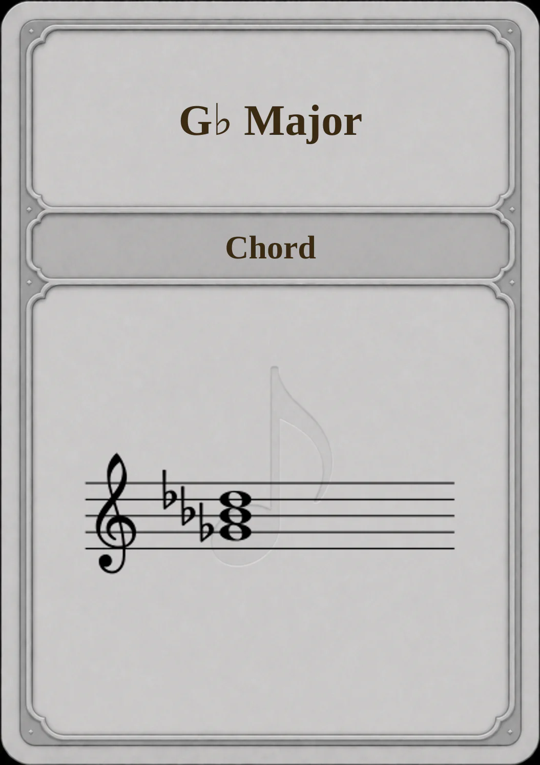 G♭ Major