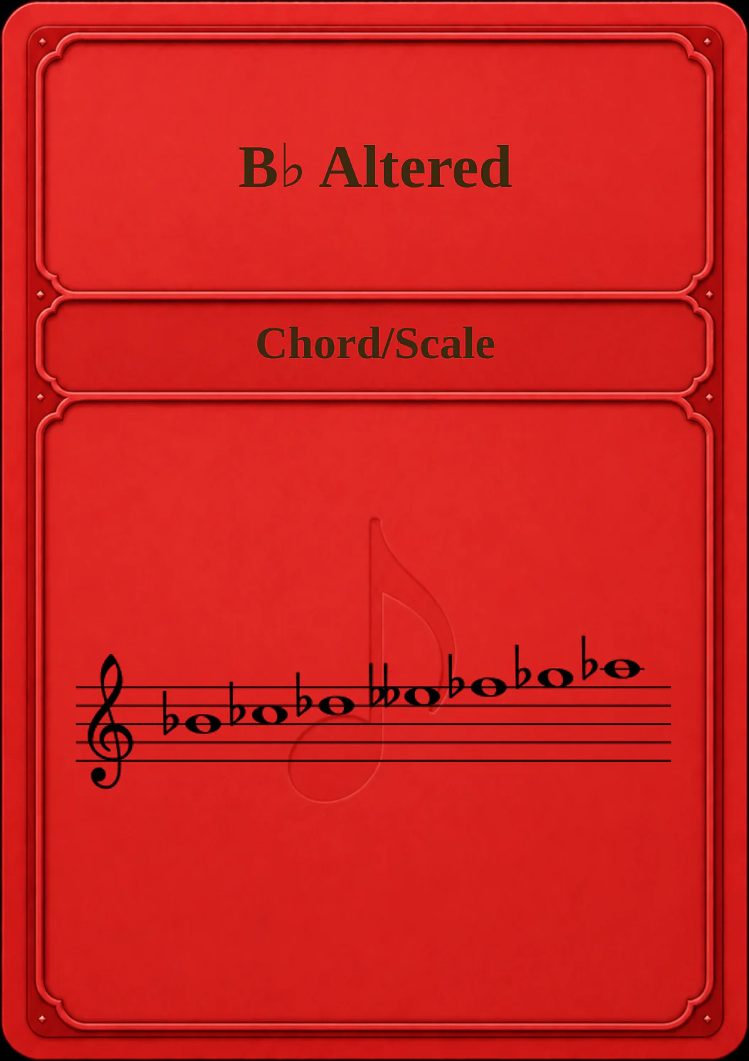 B♭ Altered