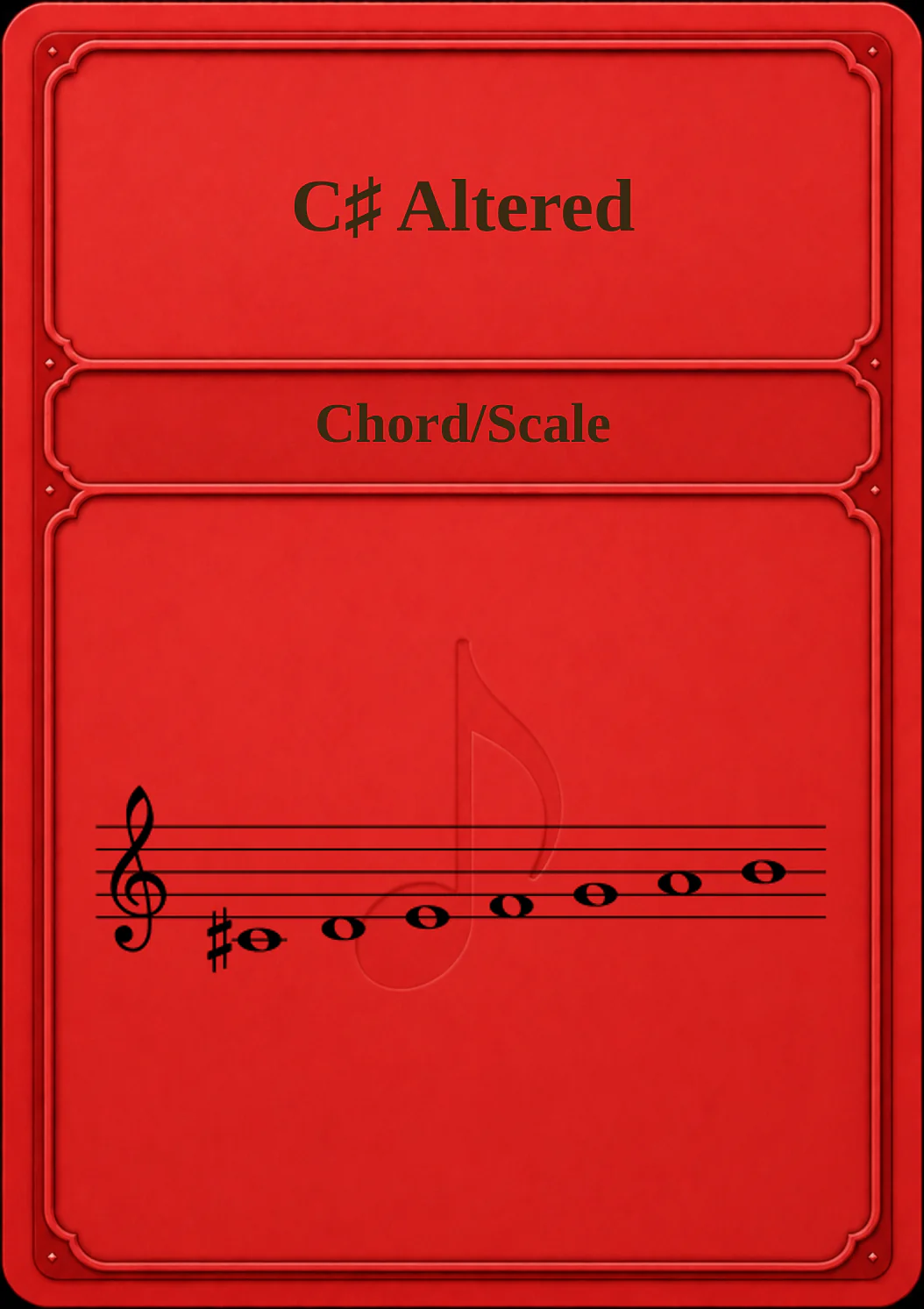 C♯ Altered