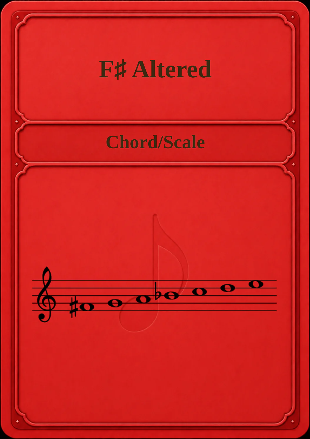 F♯ Altered
