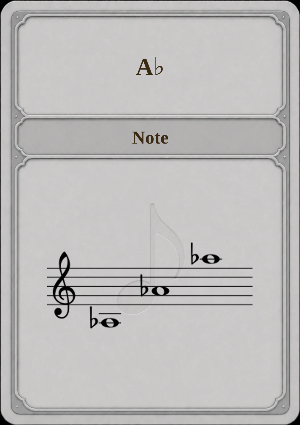 A♭