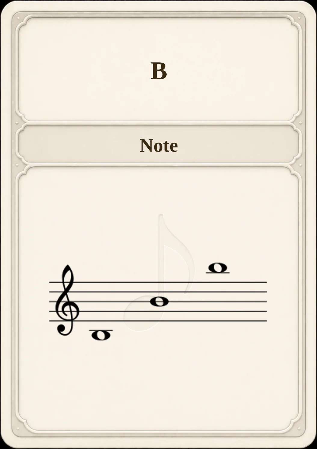 B