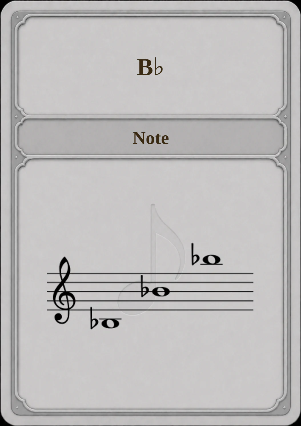 B♭