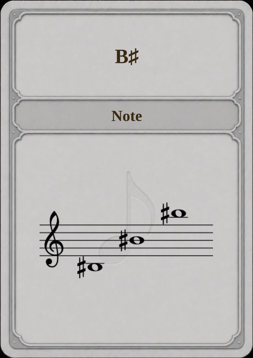 B♯