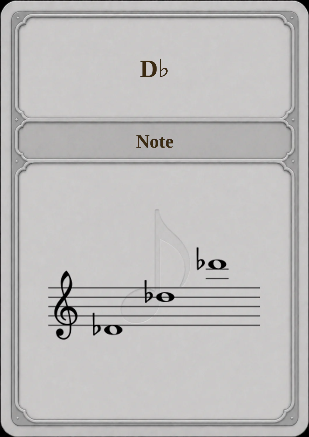 D♭