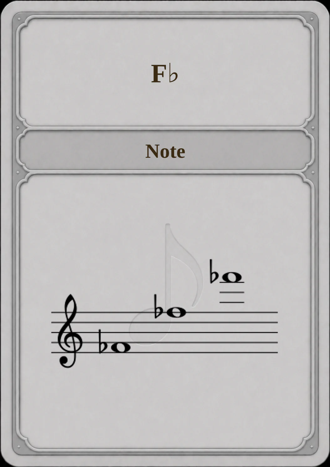 F♭