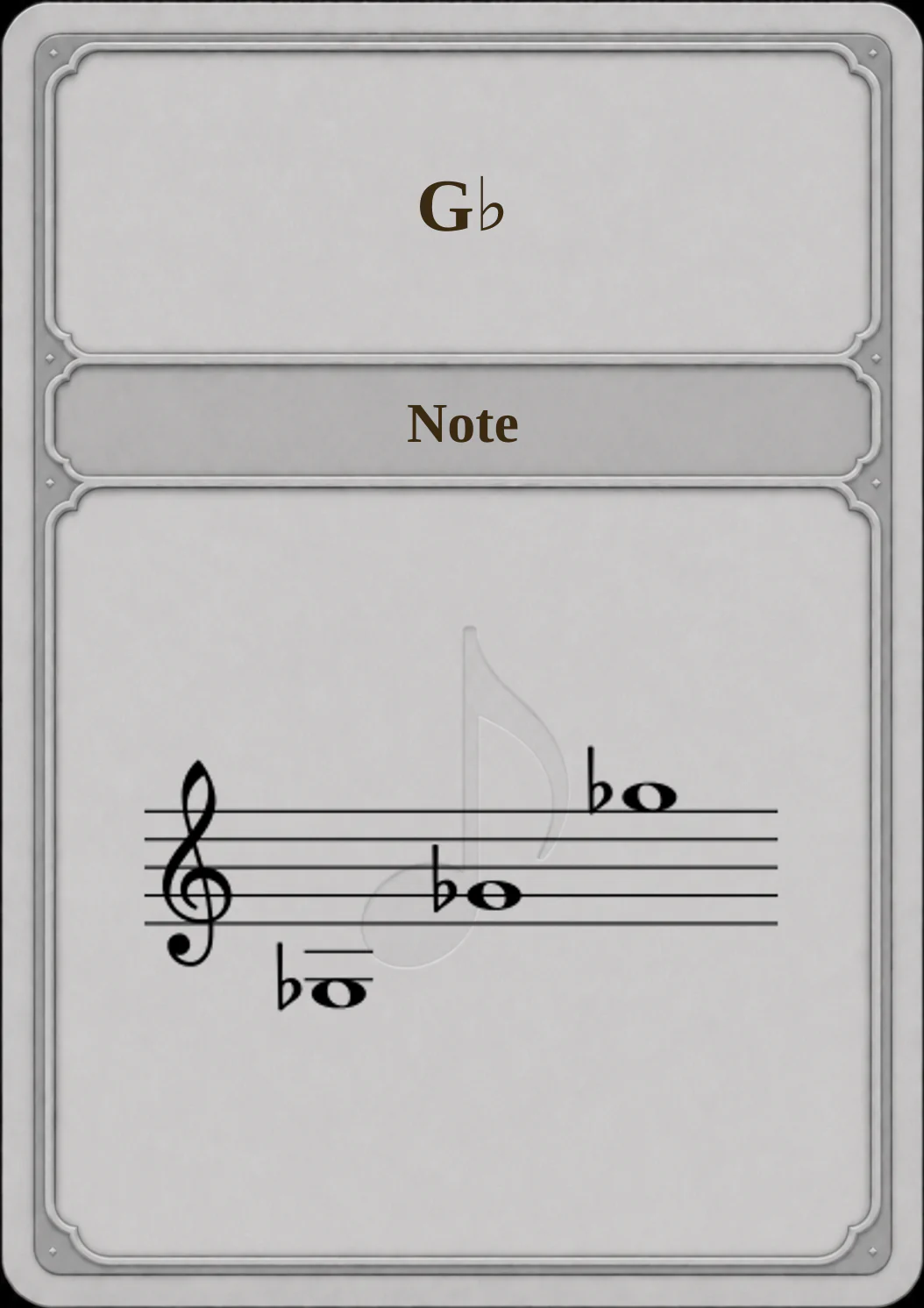 G♭