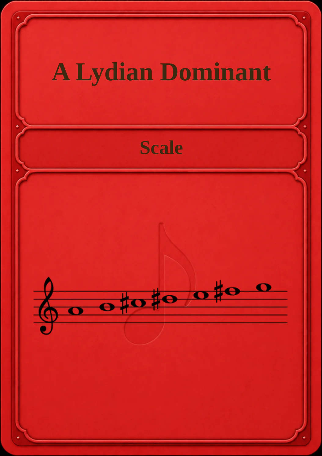 A Lydian Dominant