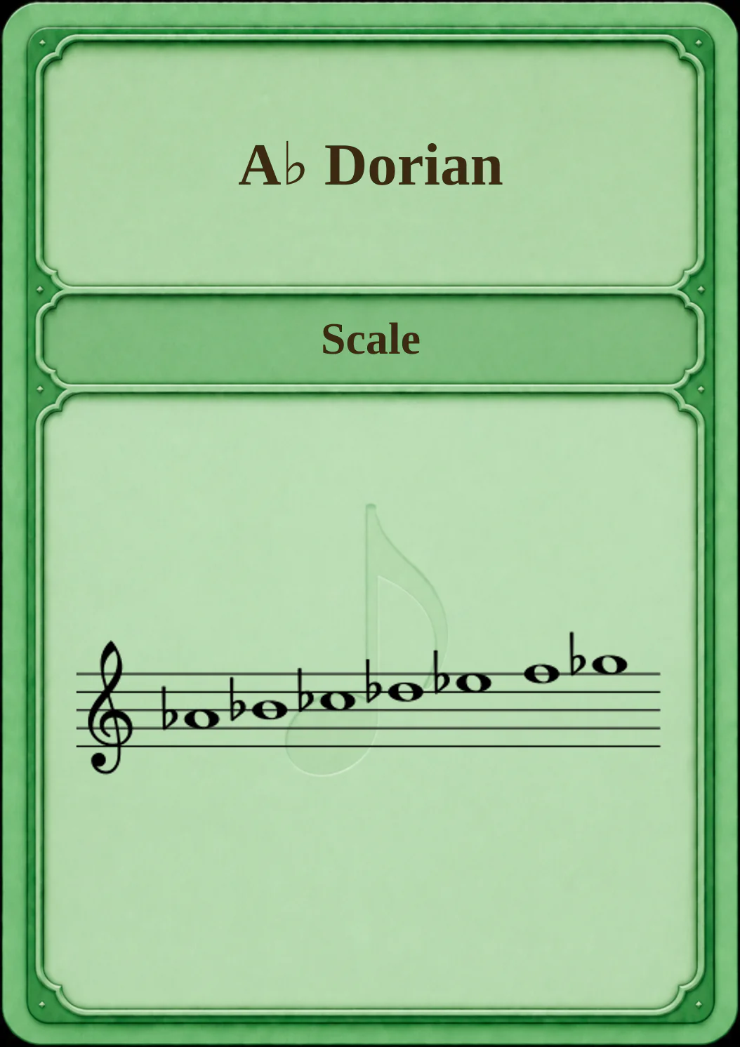 A♭ Dorian