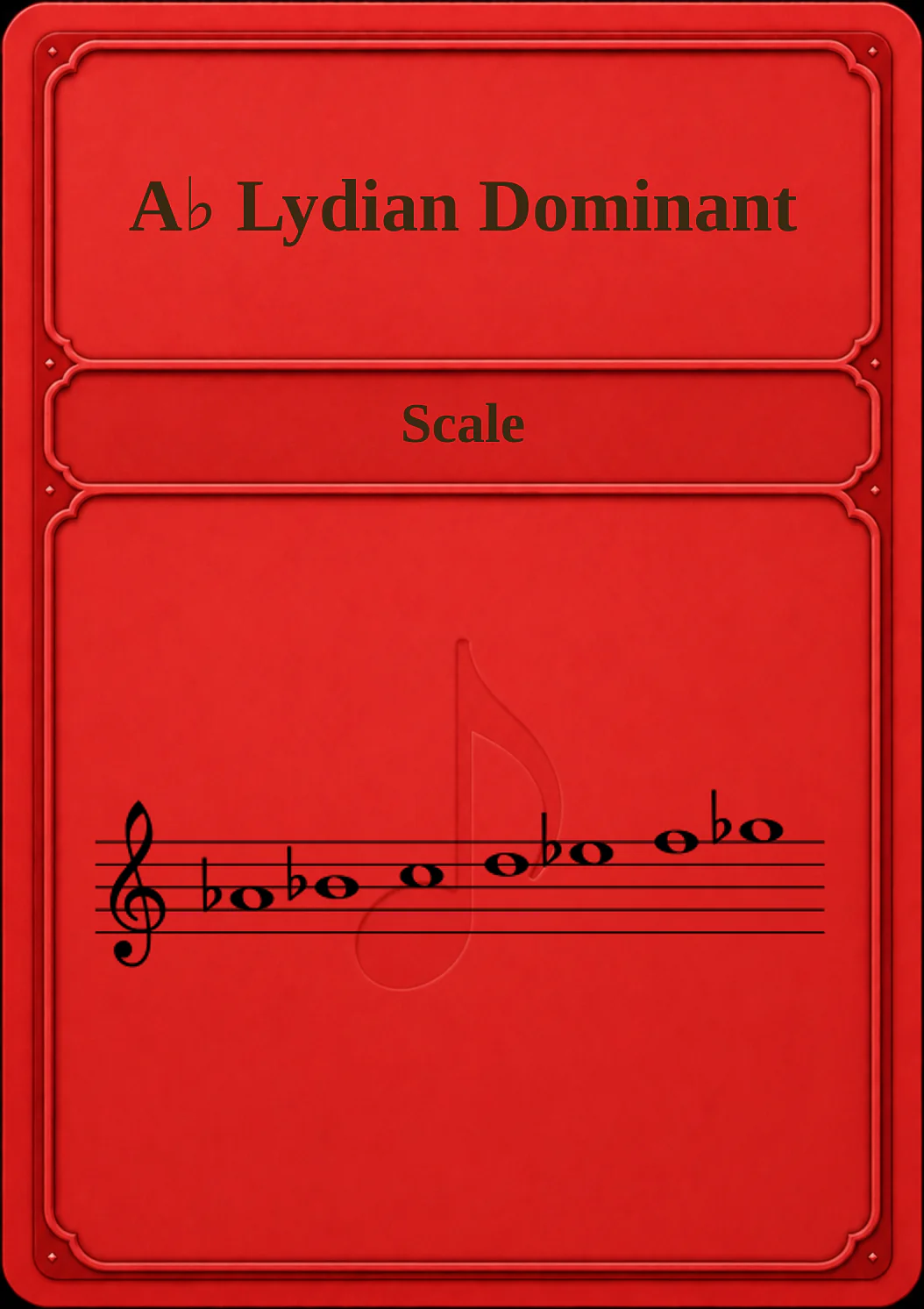A♭ Lydian Dominant