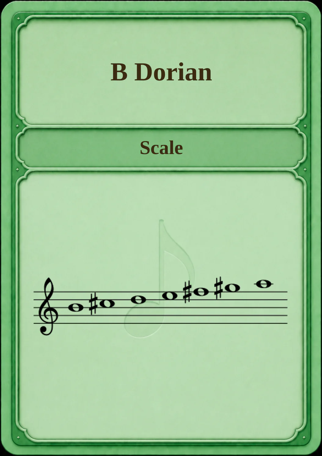 B Dorian