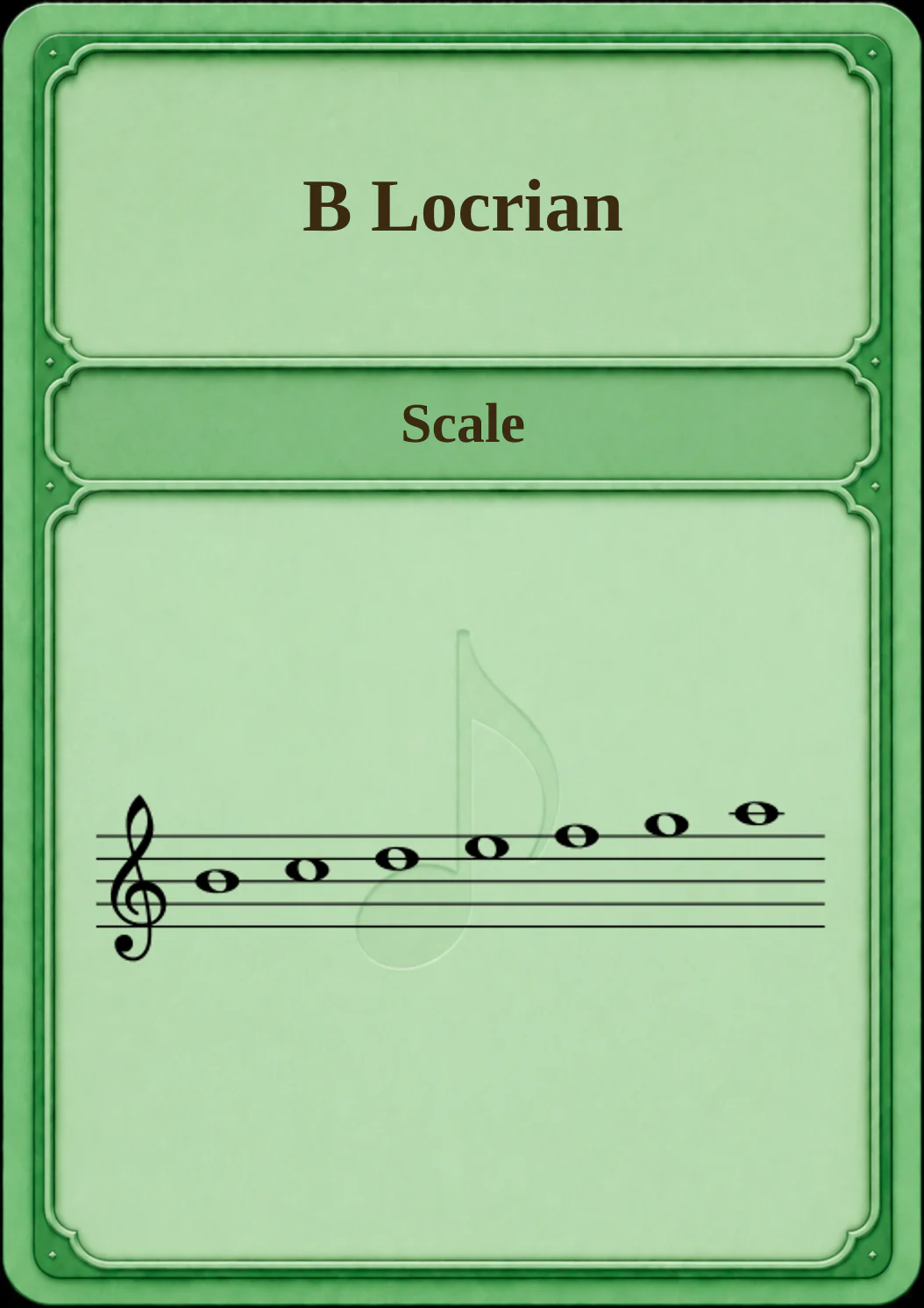 B Locrian