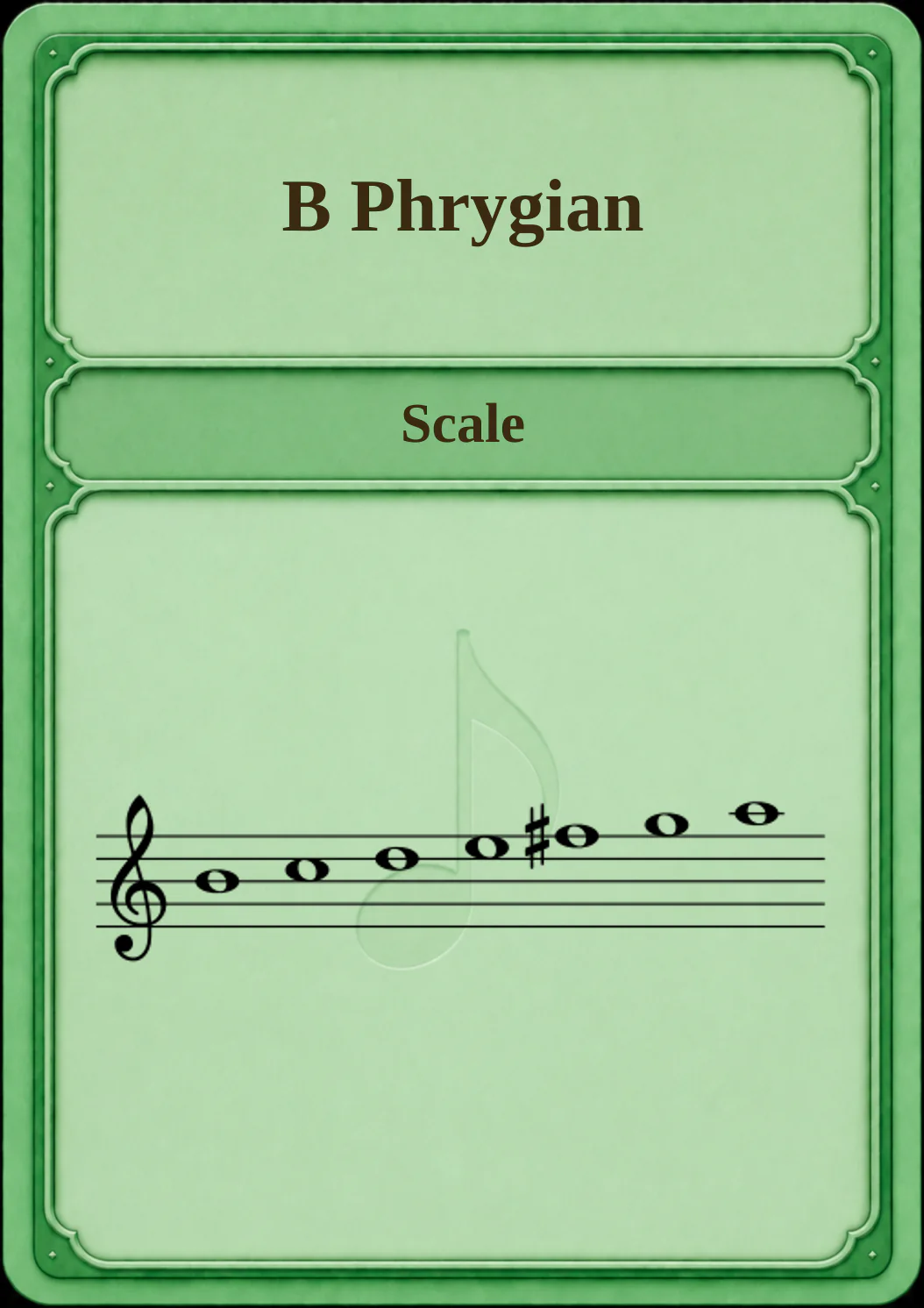 B Phrygian