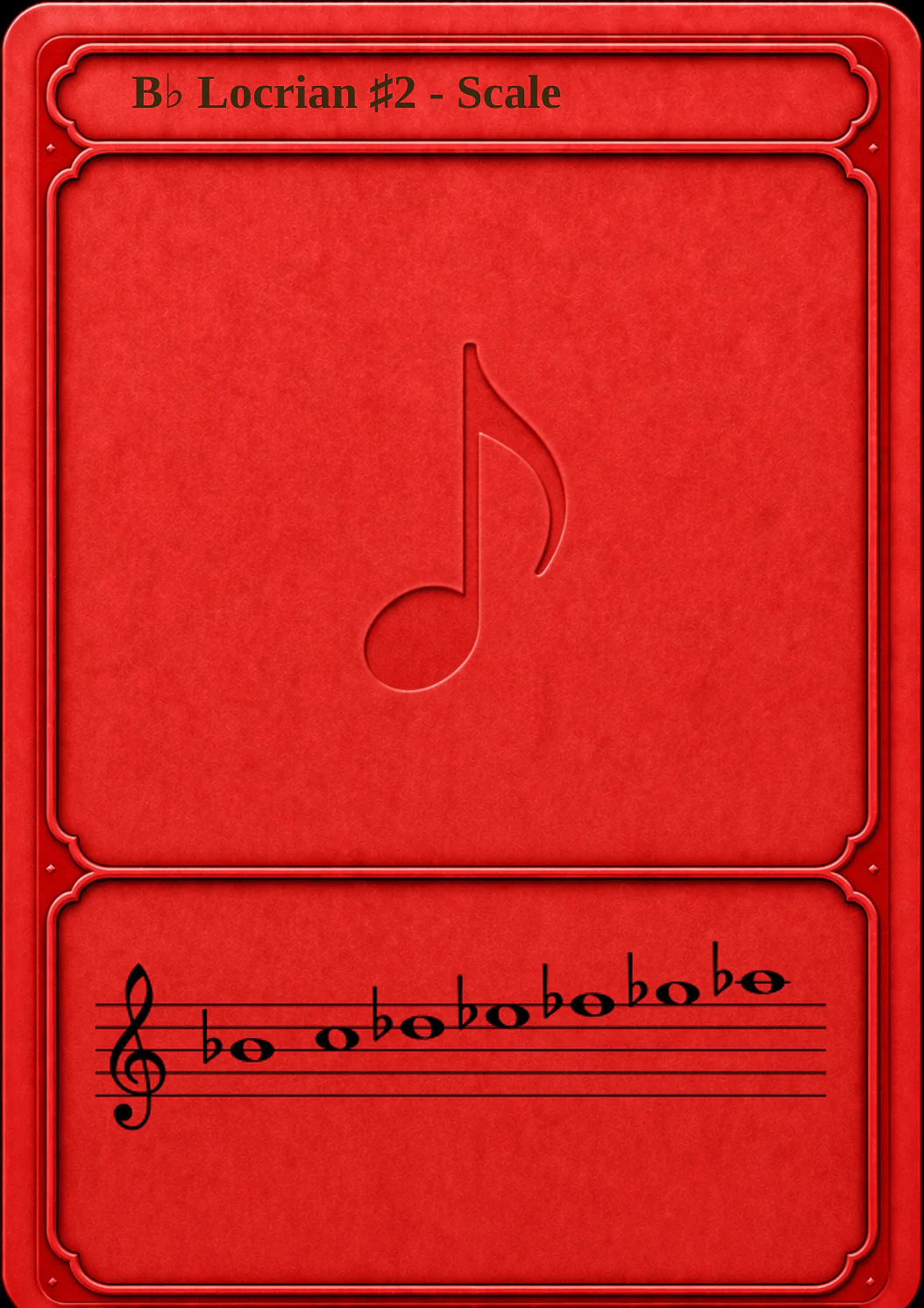 B♭ Locrian ♯2