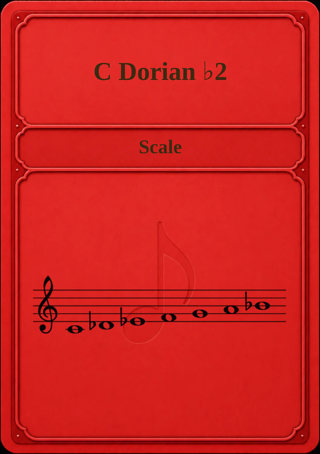 C Dorian ♭2