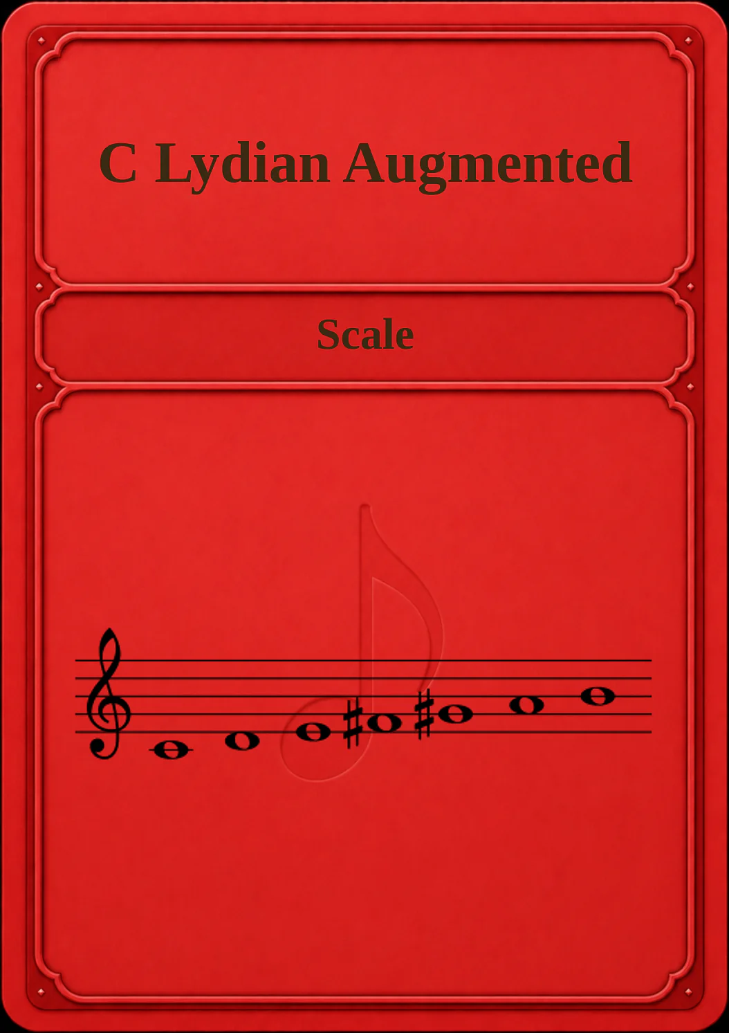 C Lydian Augmented
