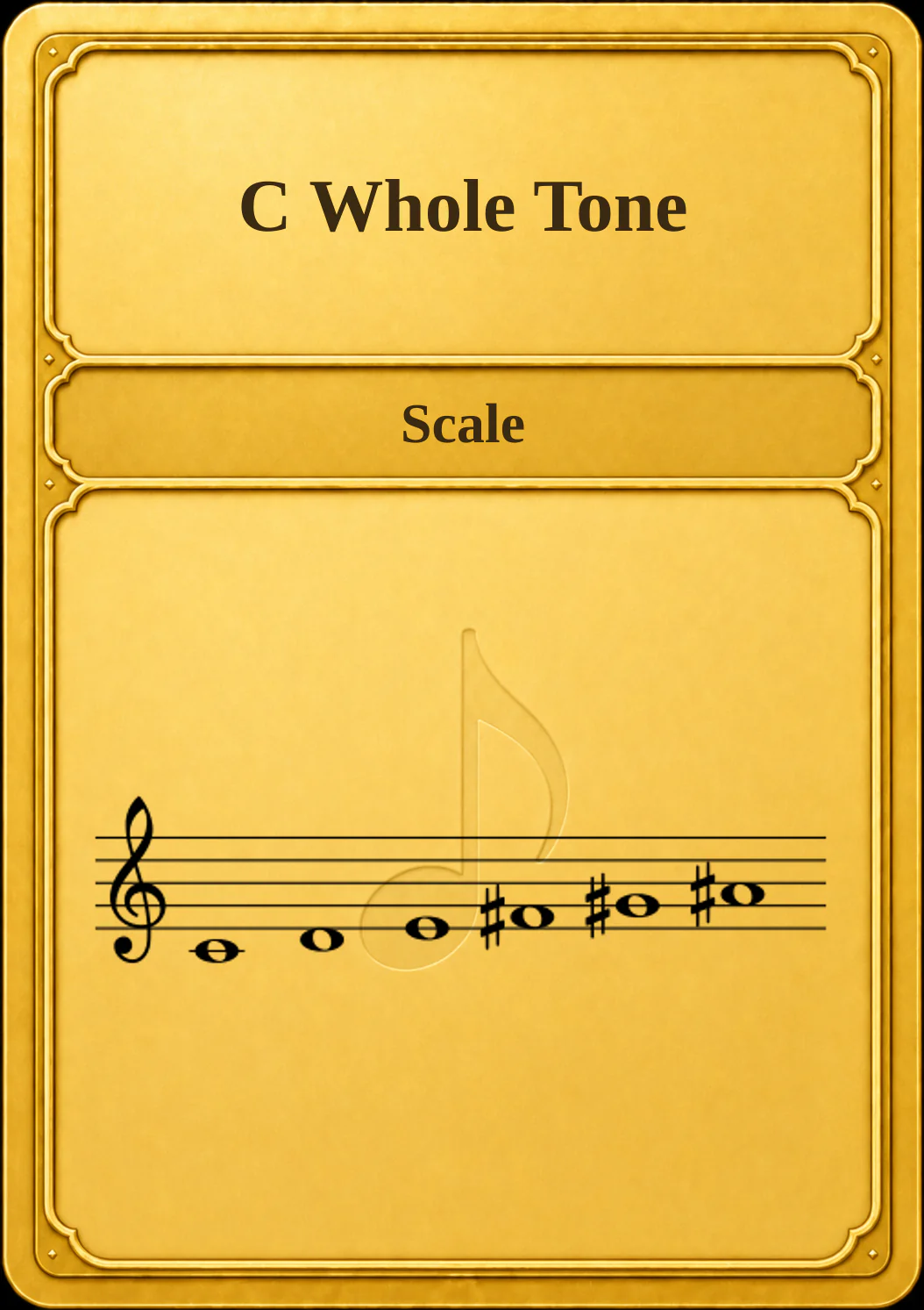 C Whole Tone