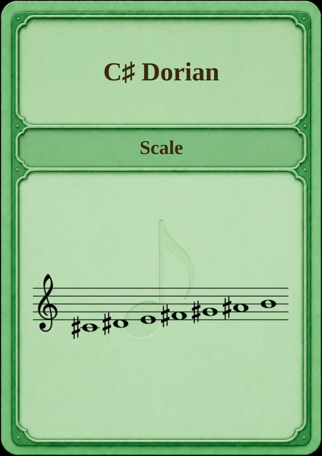 C♯ Dorian