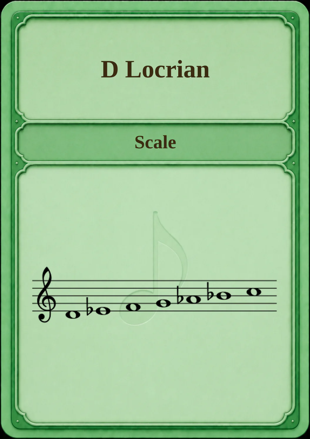 D Locrian