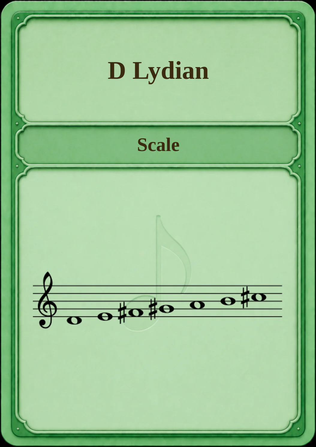 D Lydian