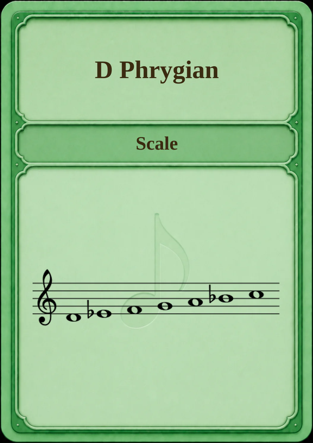 D Phrygian