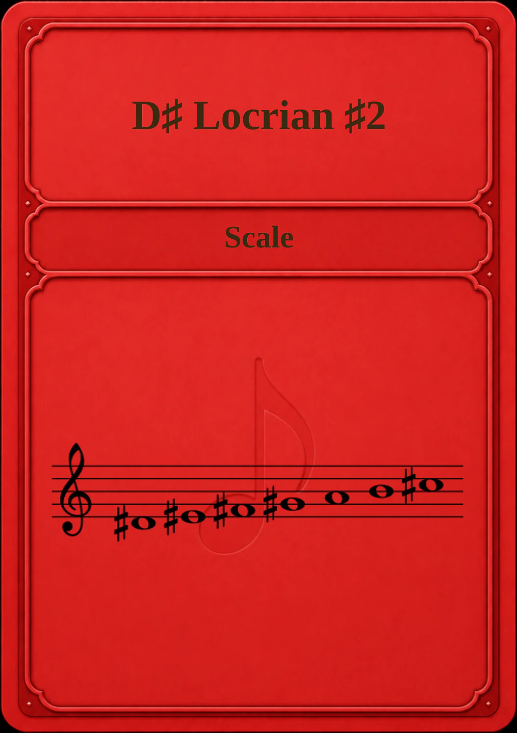 D♯ Locrian ♯2